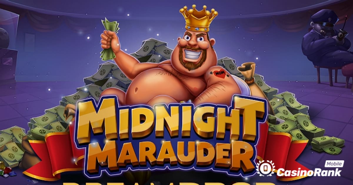 A Relax Gaming Dream Drop Jackpotot tartalmaz a Midnight Marauder nyerőgéppel