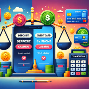 Befizetés telefonon vs hitelkártya kaszinók