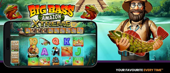 Kezdődjön az izgalom a Pragmatic Play Big Bass Amazon Xtreme-ével